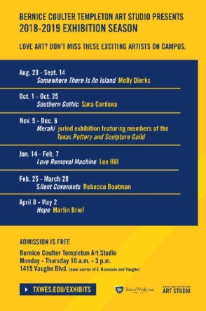 Art Gallery Schedule